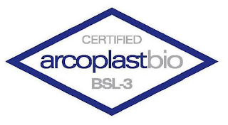 ARCOPLASTBIO BSL-3 CERTIFIED