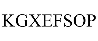 KGXEFSOP