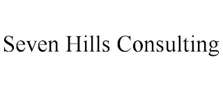 SEVEN HILLS CONSULTING