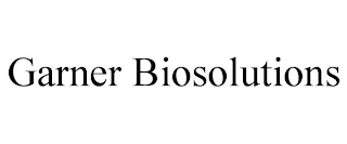 GARNER BIOSOLUTIONS