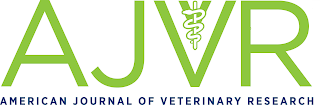 AJVR V AMERICAN JOURNAL OF VETERINARY RESEARCH