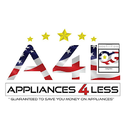 A4L APPLIANCES4LESS "GUARANTEED TO SAVE YOU MONEY ON APPLIANCES" QUALITY GLOBAL