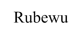 RUBEWU