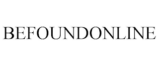 BEFOUNDONLINE