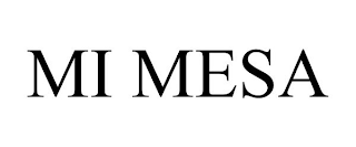 MI MESA