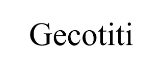 GECOTITI