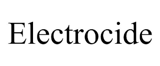 ELECTROCIDE