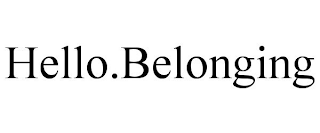 HELLO.BELONGING