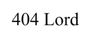 404 LORD