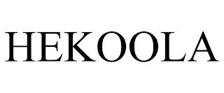 HEKOOLA