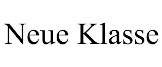 NEUE KLASSE
