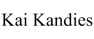 KAI KANDIES