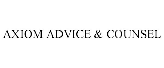 AXIOM ADVICE & COUNSEL