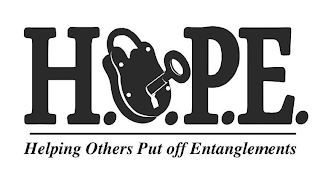 H.O.P.E. HELPING OTHERS PUT OFF ENTANGLEMENTS