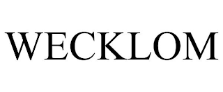 WECKLOM