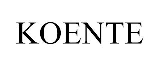 KOENTE