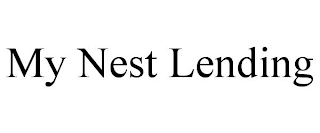 MY NEST LENDING