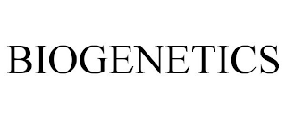 BIOGENETICS