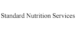 STANDARD NUTRITION SERVICES