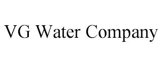 VG WATER COMPANY