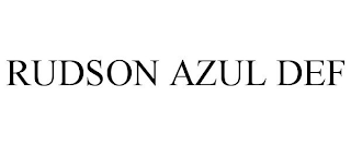 RUDSON AZUL DEF