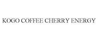 KOGO COFFEE CHERRY ENERGY