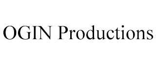 OGIN PRODUCTIONS