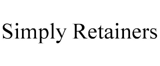 SIMPLY RETAINERS trademark
