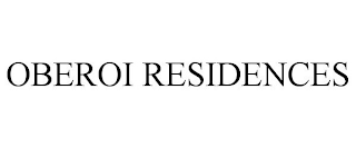 OBEROI RESIDENCES trademark