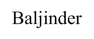 BALJINDER trademark