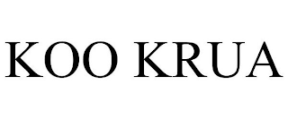 KOO KRUA trademark