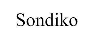 SONDIKO trademark