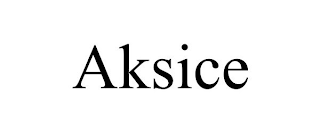 AKSICE trademark