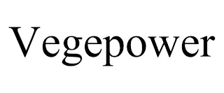VEGEPOWER trademark