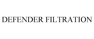 DEFENDER FILTRATION trademark