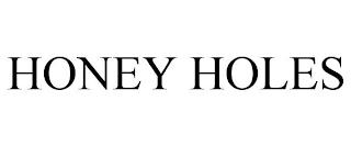 HONEY HOLES trademark