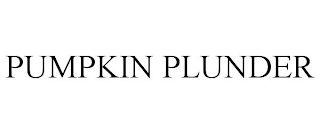 PUMPKIN PLUNDER trademark