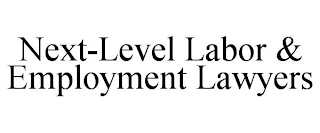 NEXT-LEVEL LABOR & EMPLOYMENT LAWYERS