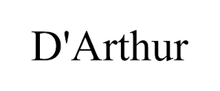D'ARTHUR