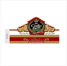 CODIO CIGARS IMPORTED CODIO CIGARS SINCE 1972 EL ABUELO HAND MADE IN DOMINICAN REPUBLIC