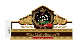 CODIO CIGARS IMPORTED CODIO CIGARS SINCE 1972 DON MARCELINO HAND MADE IN DOMINICAN REPUBLIC