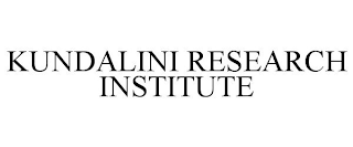 KUNDALINI RESEARCH INSTITUTE