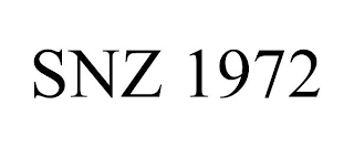 SNZ 1972