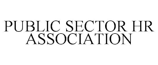 PUBLIC SECTOR HR ASSOCIATION