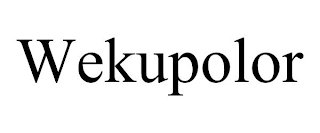 WEKUPOLOR