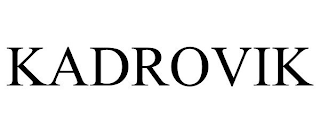 KADROVIK