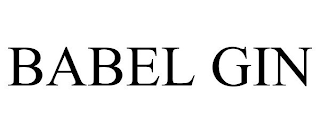 BABEL GIN