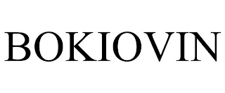BOKIOVIN