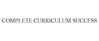 COMPLETE CURRICULUM SUCCESS