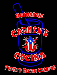 AUTHENTIC CARMEN'S COCINA PUERTO RICAN CUISINE